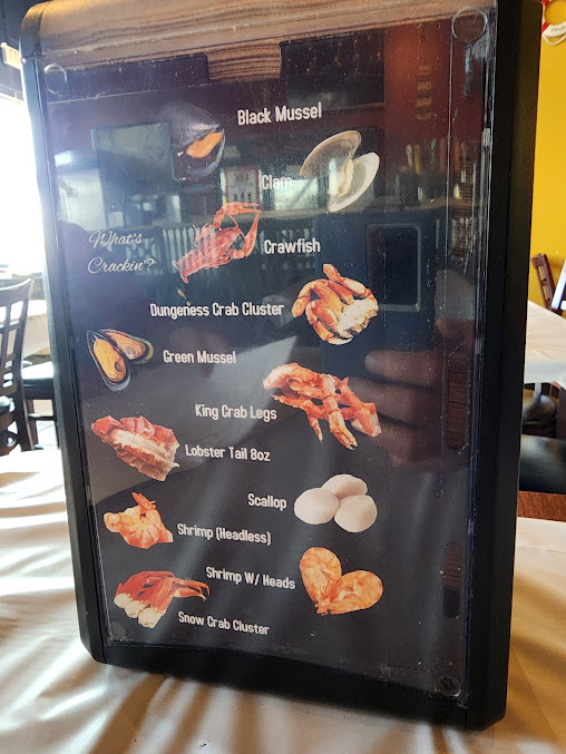 Menu Crackin Crab Seafood Boil - 29