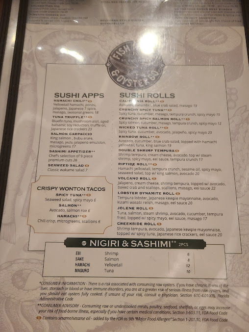 Menu Creekside Dinery - 19