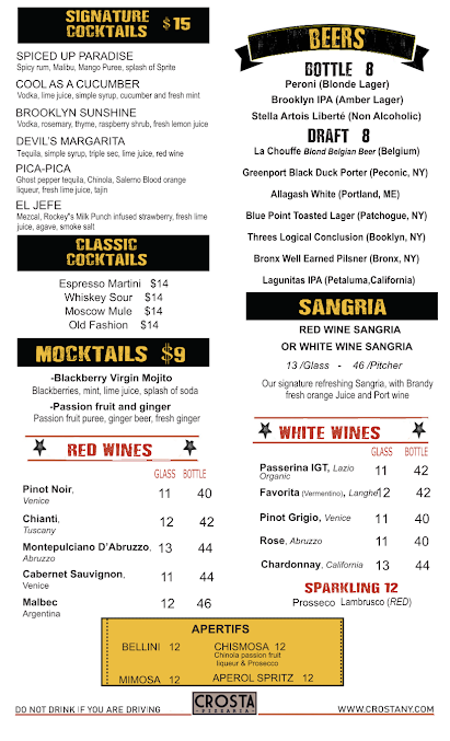 Menu Crosta - 20