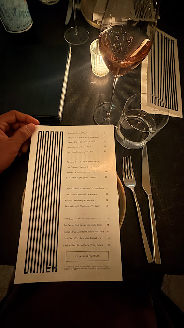 Menu Crown Shy - 20