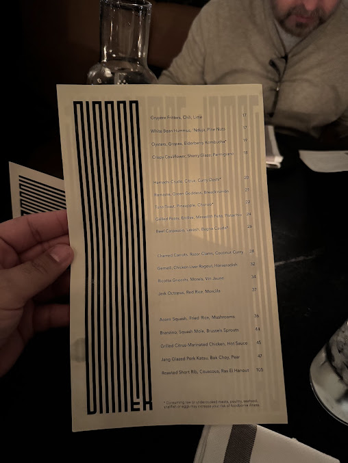Menu Crown Shy - 21