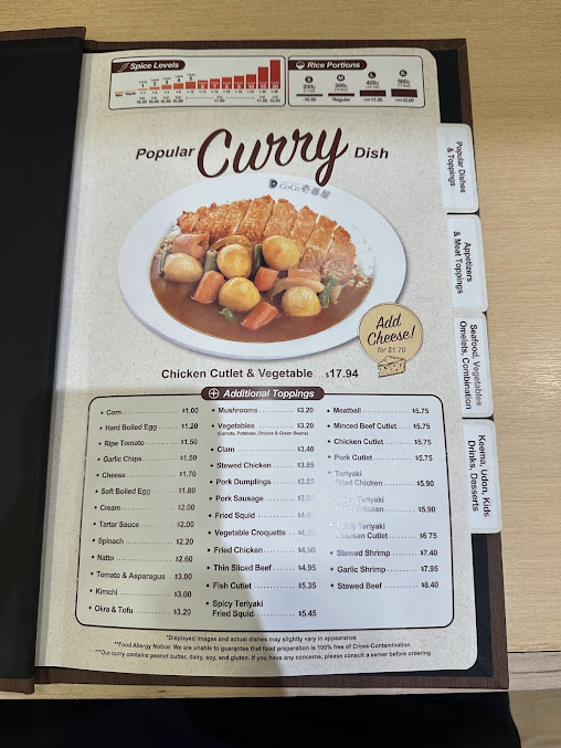 Menu Curry House - 21