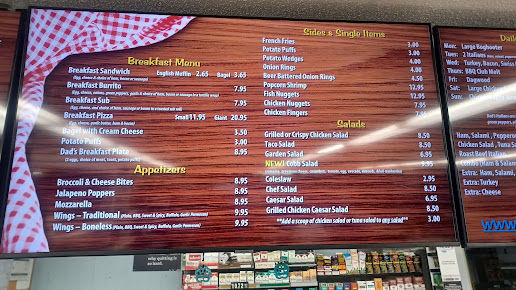 Menu Dads Place - 10