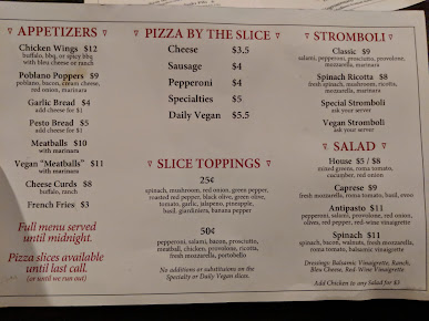 Menu Dante’s Tavern - 23