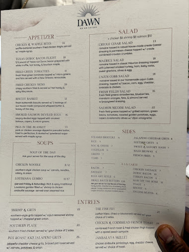 Menu Dawn A.m. Eatery - 23