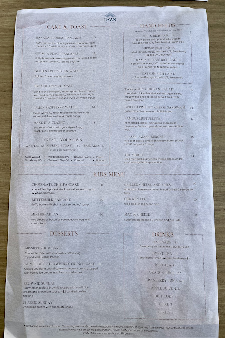 Menu Dawn A.m. Eatery - 28