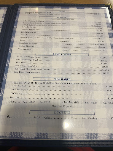 Menu Daytons Salisbury - 21
