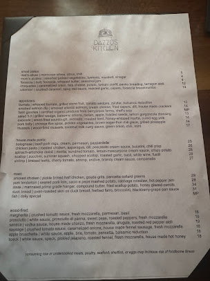 Menu Dazzo's Kitchen - 23