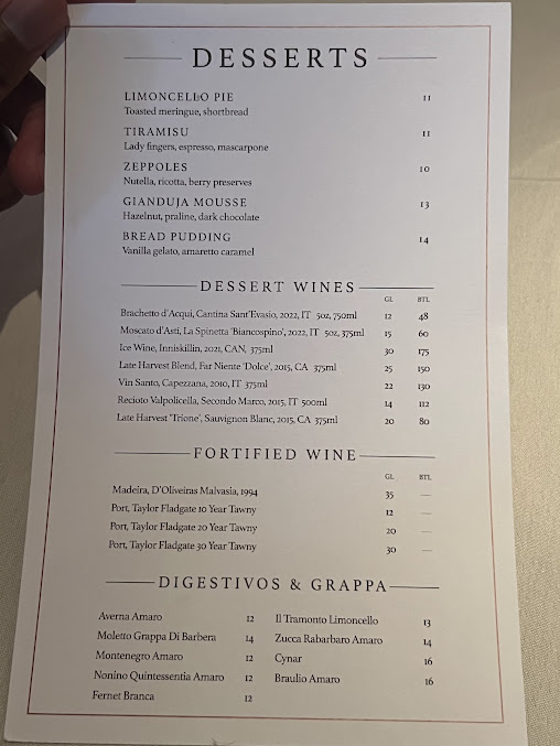 Menu Dean's Italian Steakhouse - 22