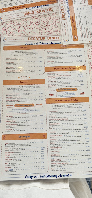Menu Decatur Diner - 22