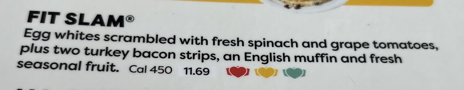 Menu Denny's Restaurant - 23