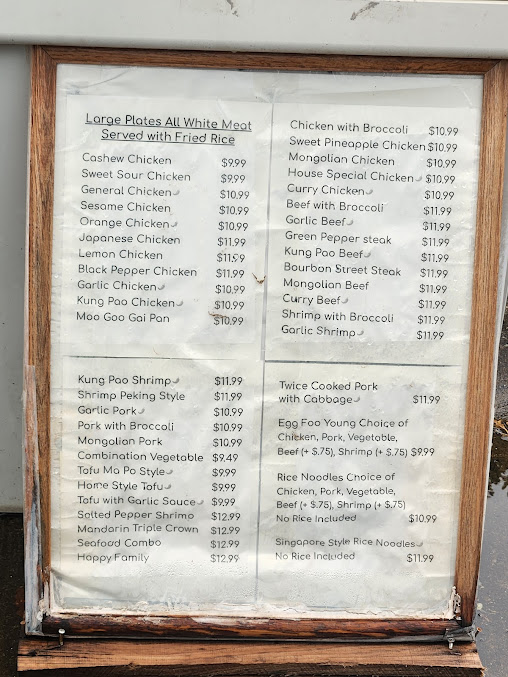 Menu Diamond Head Restaurant - 20
