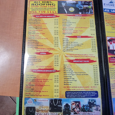Menu Diaz Diner - 22