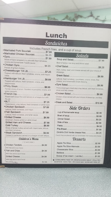 Menu Dimitris Cafe - 21