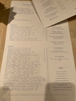 Menu Disotto - 21