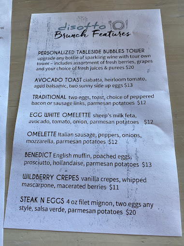Menu Disotto - 23