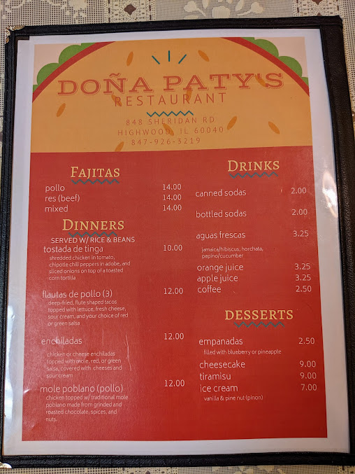 Menu Doña Paty's - 26