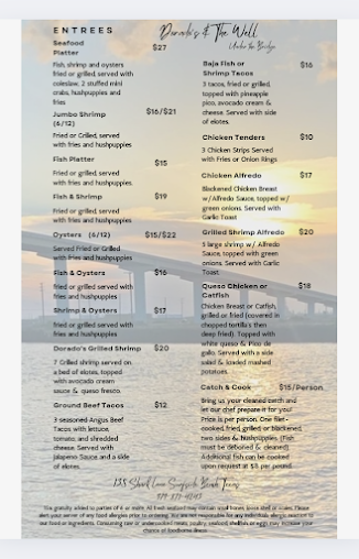 Menu Dorados Dive Club - 22