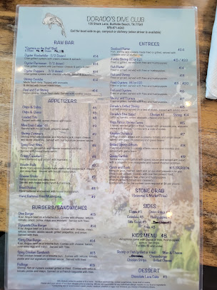 Menu Dorados Dive Club - 28