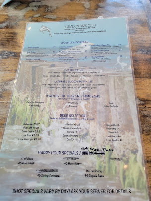 Menu Dorados Dive Club - 29
