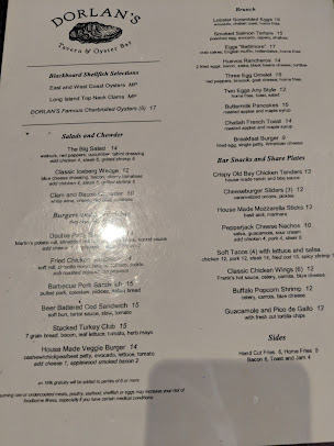 Menu Dorlan's Tavern & Oyster Bar - 27