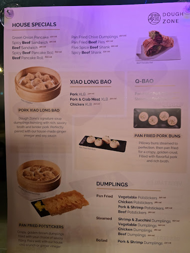 Menu Dough Zone Cupertino - 18