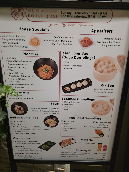 Menu Dough Zone Cupertino - 23