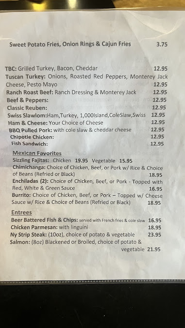 Menu Downhill Grill - 23