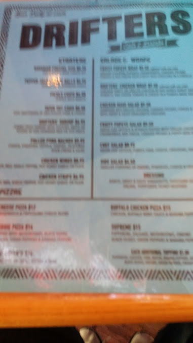 Menu Drifters Eats Drinks - 29