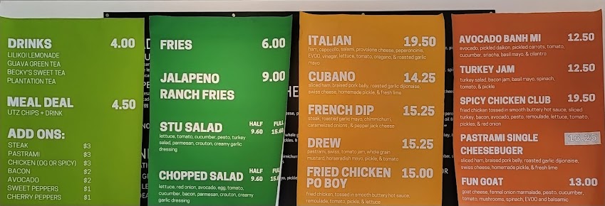 Menu E.a.r.l. Kakaako - 27
