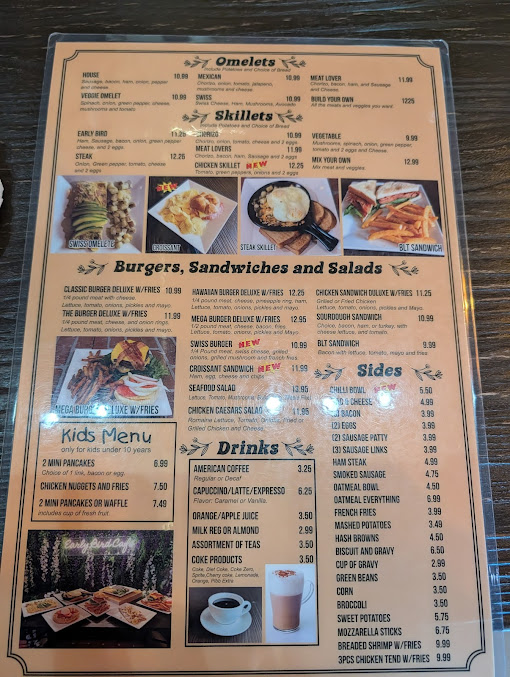 Menu Early Bird - 22