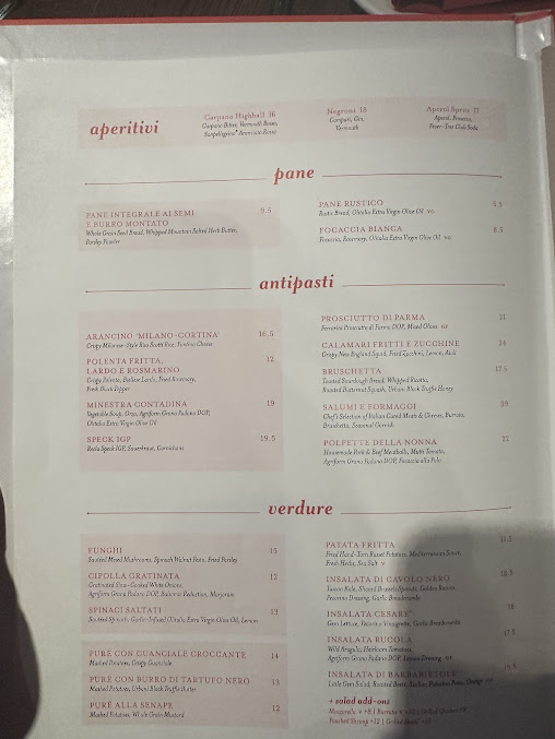 Menu Eataly - 20