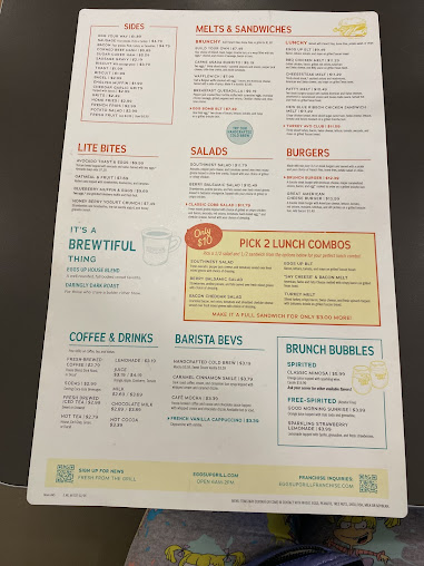 Menu Eggs Up Grill - 21