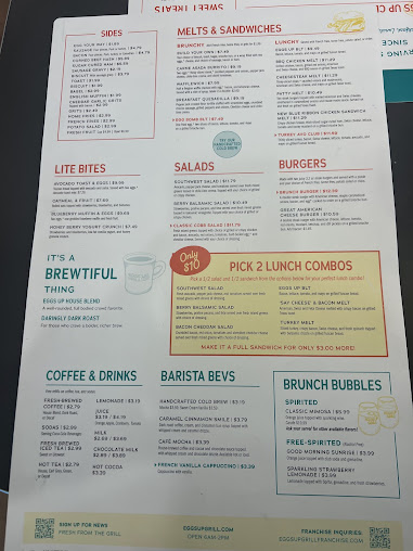 Menu Eggs Up Grill - 23