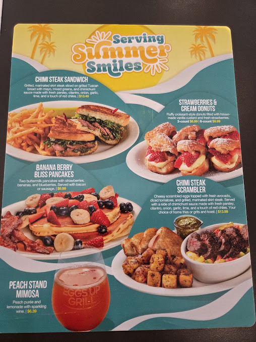 Menu Eggs Up Grill - 28