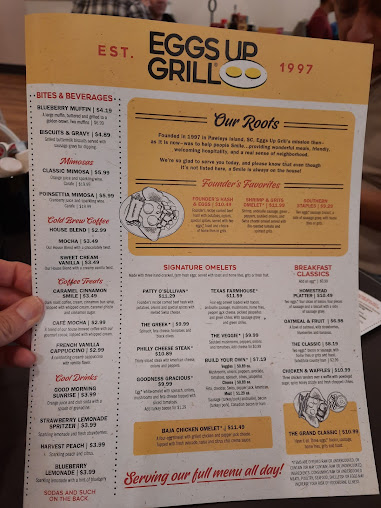 Menu Eggs Up Grill - 29