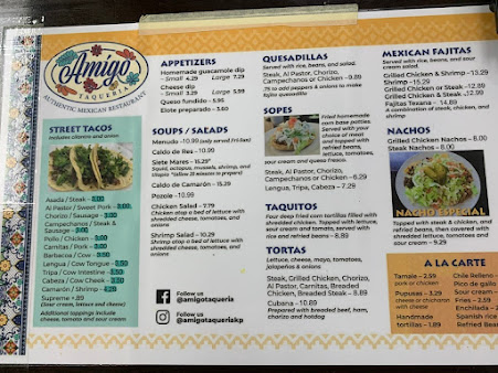 Menu El Amigo Mexican Restaurant - 22