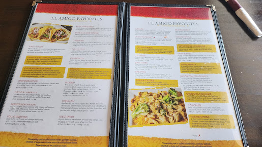 Menu El Amigo Mexican Restaurant - 23