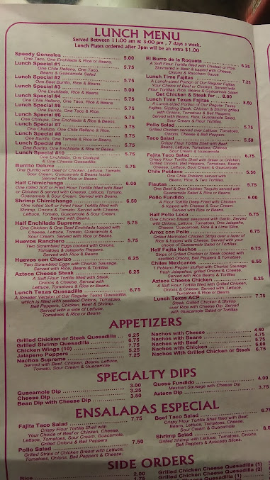 Menu El Azteca - 21
