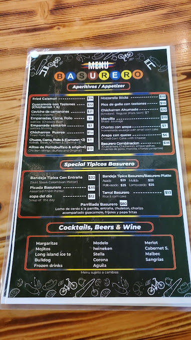 Menu El Basurero - 27