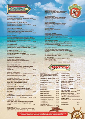 Menu El Jarocho Mexican Restaurant Inc - 23