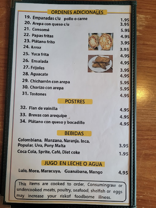 Menu El Llano Restaurant - 21