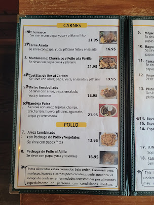 Menu El Llano Restaurant - 23