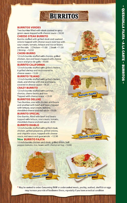 Menu El Maiz Mexican Food - 23