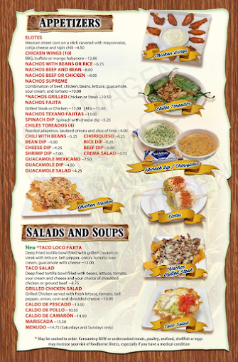 Menu El Maiz Mexican Food - 24