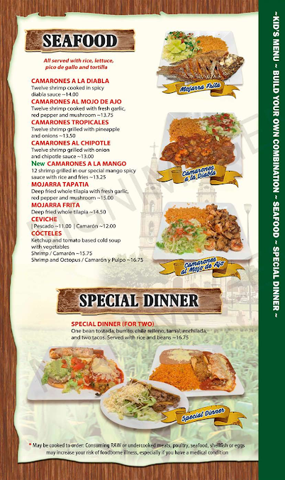 Menu El Maiz Mexican Food - 26