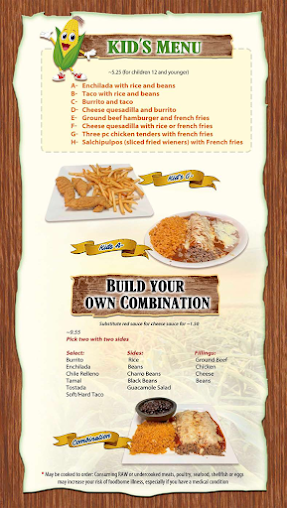Menu El Maiz Mexican Food - 29