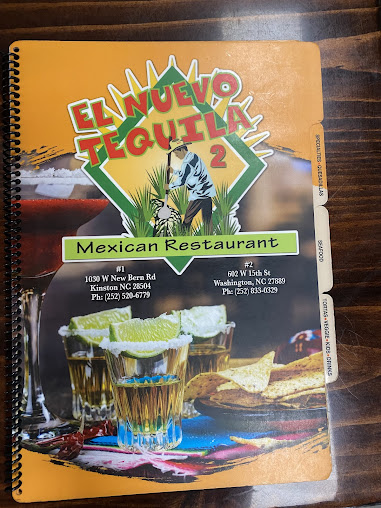 Menu El Nuevo Tequila Mexican Restaurant - 28