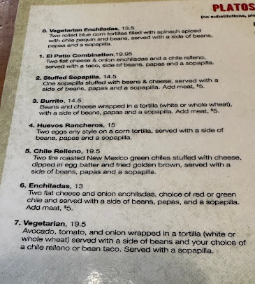 Menu El Patio De Albuquerque - 23