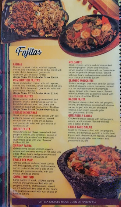 Menu El Patron Mexican Kitchen Ii - 25